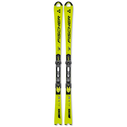 FISCHER WOMEN RC4 WORLDCUP SL SKIS + RC4 Z18 BINDINGS 2024 
FRONT VIEW