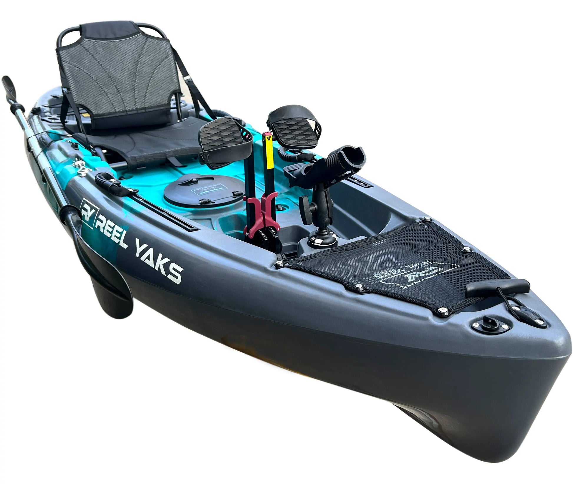 best fishing kayaks for beginners reel pursuitshttps www.reelpursuits.com amp Rocket 13.8ft Tandem Prop Drive | Modular Kayak | Yaks Desert / in 8 and maneuver around obstacles with your feet hands stay on the rod the whole time Pursuit Performance Fishing Kayak