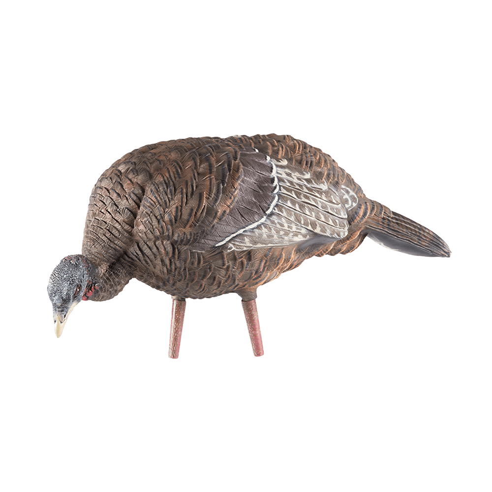 LCD FEEDER HEN TURKEY DECOY side view