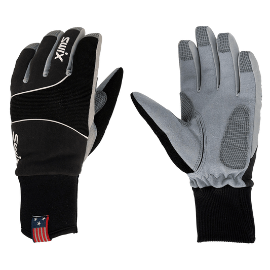 SWIX WOMEN'S BLACK/CASHMERE BLUE STAR XC 3.0 GLOVE