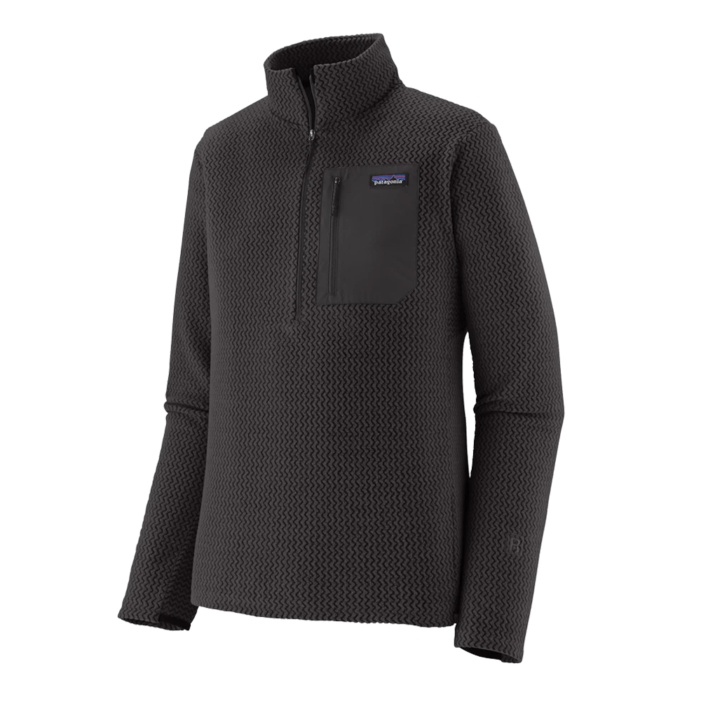 PATAGONIA 7990 MENS R1 AIR ZIP NECK - BLACK
Front View