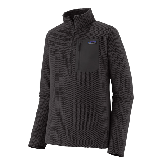 PATAGONIA 7990 MENS R1 AIR ZIP NECK - BLACK
Front View