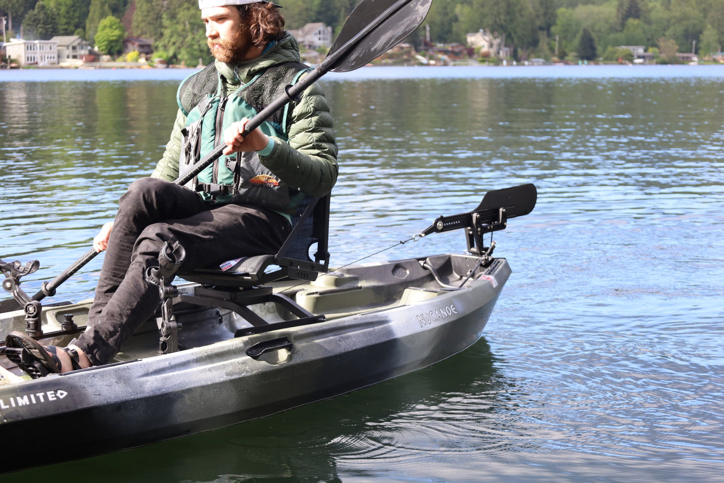 NuCanoe  QC Rudder System - HAND Steer - U10