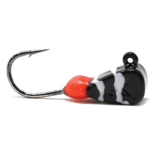 CLAM GENZ DROP-KICK SWIRL SZ10 3/64OZ 
Black/White Swirl