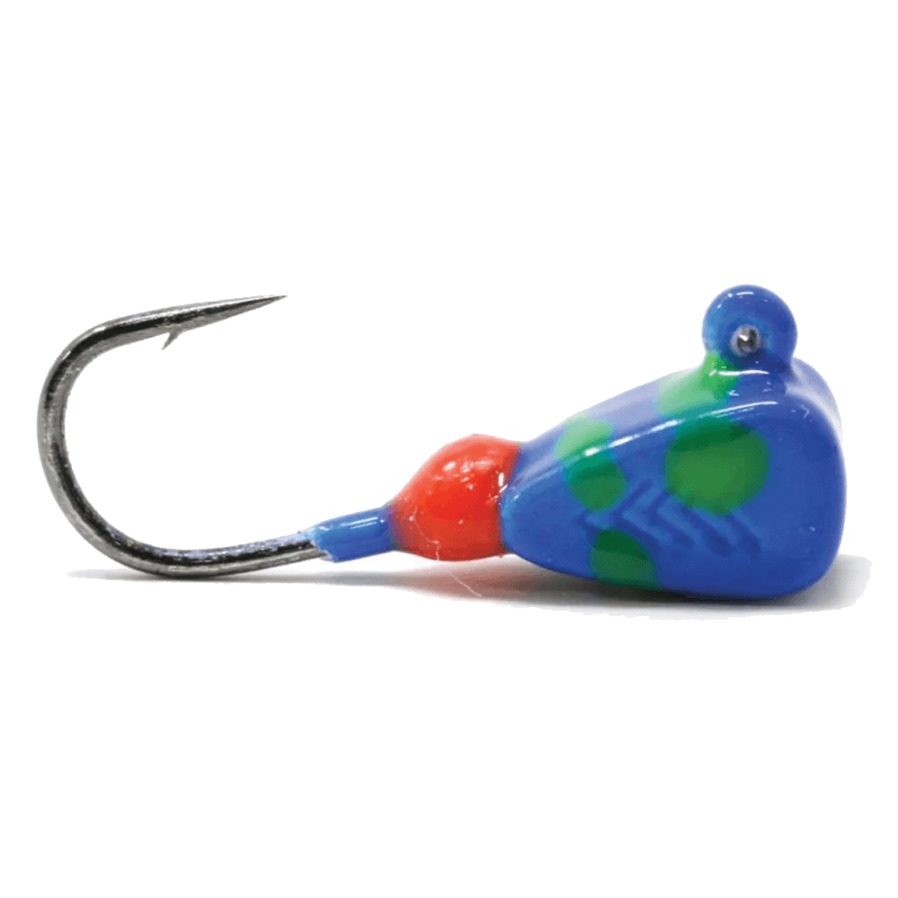 CLAM GENZ DROP-KICK SWIRL SZ10 3/64OZ
Blue/Lime Swirl