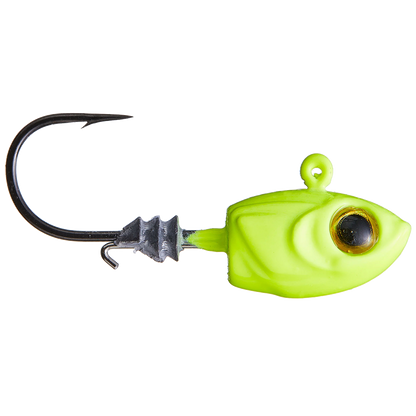 Micro Shad HeadZ - Chartreuse