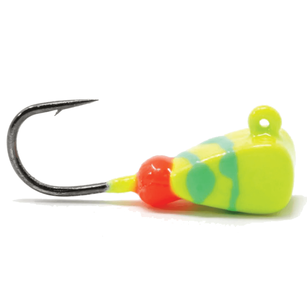 CLAM GENZ DROP-KICK SWIRL SZ10 3/64OZ
Chartreuse Lime Swirl