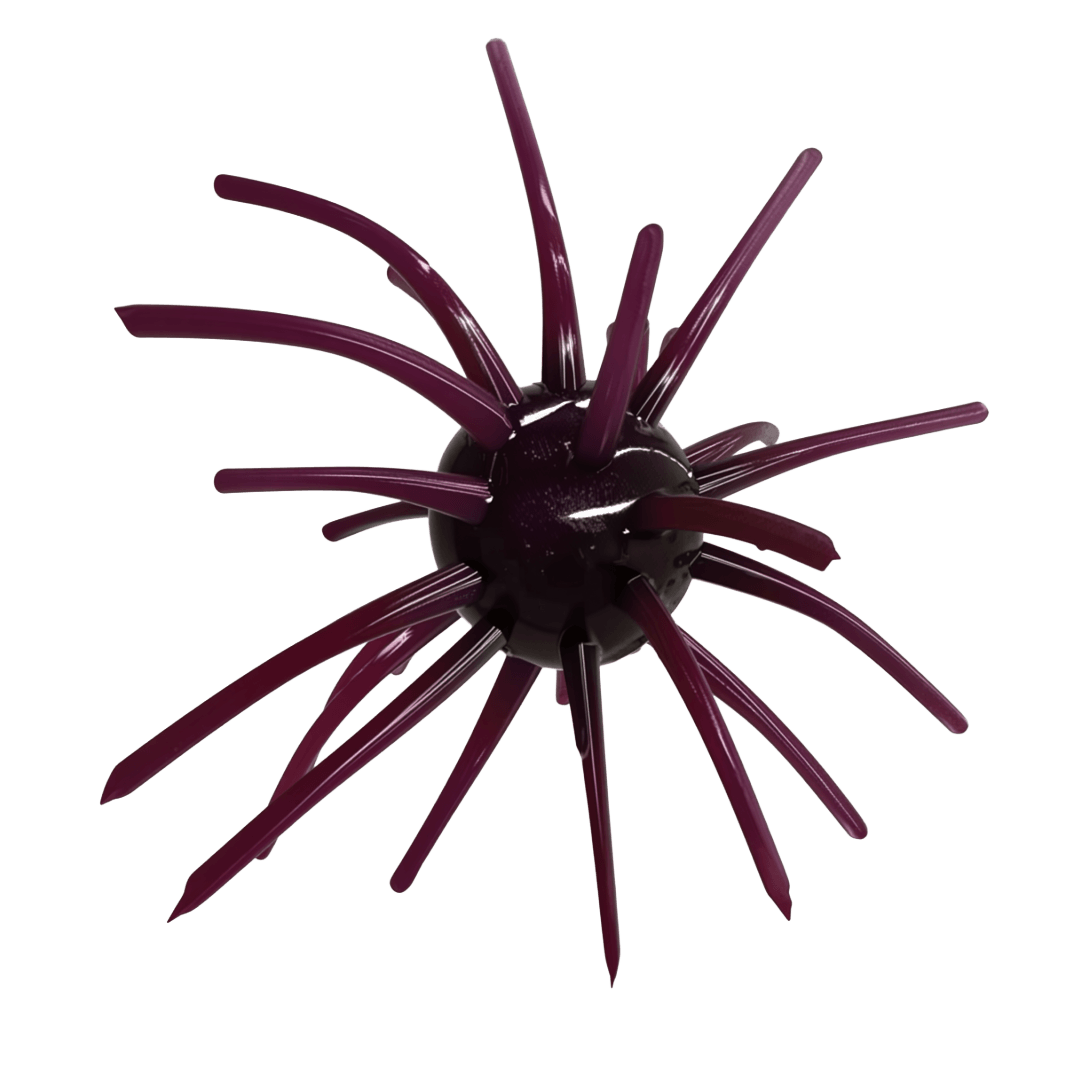 RANDAMU LURES FUZZY BALLS MINI purple rain color