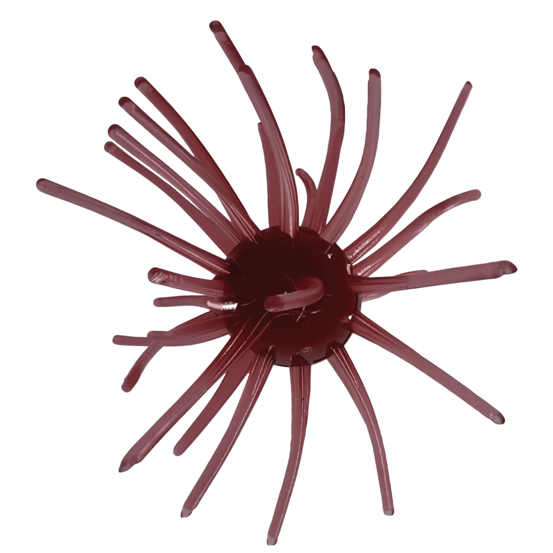 RANDAMU LURES FUZZY BALLS MINI ox blood color