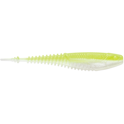 Crush City FREELOADER 4 In. - 6PK  Chartreuse Pearl