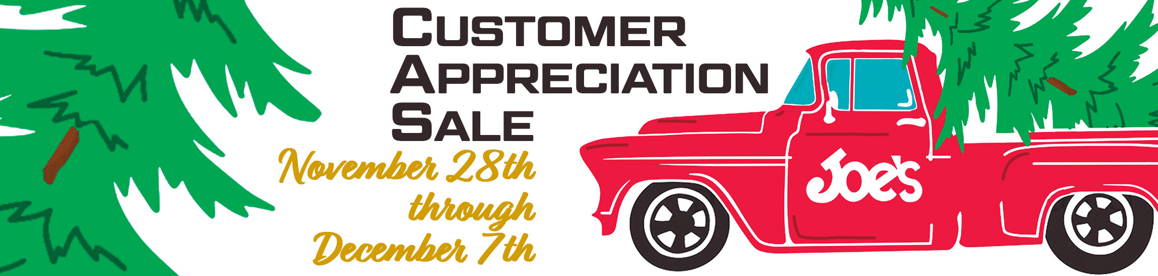 Shop the customer appreciation sale to save up to 28% off online when you use code THANKYOU2025 at checkout.  Some exclusions apply.