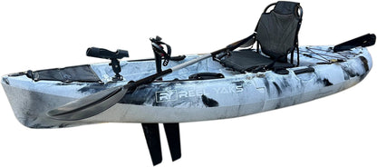 ReelYaks Raptor 9.5ft Fin Drive Modular Fishing Kayak