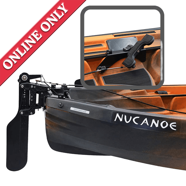 NuCanoe QC Rudder System - FOOT Steer - U10 showing its sold online only
