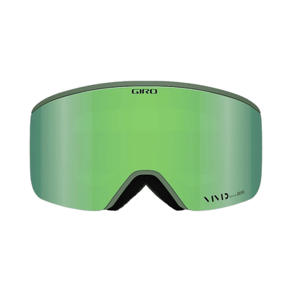 GIRO WOMEN'S ELLA GOGGLE - GREEN LINOCUT VIVID EMERALD FRONT