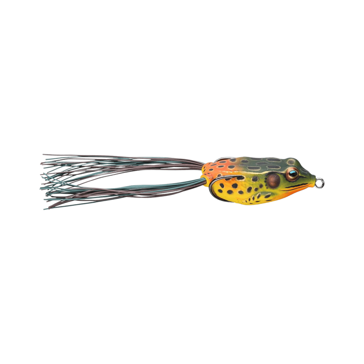 LIVE TARGET HOLLOW BELLY FROG 5/8OZ - EMERALD/RED