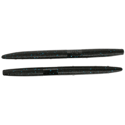 Individual black blue Senko worms 