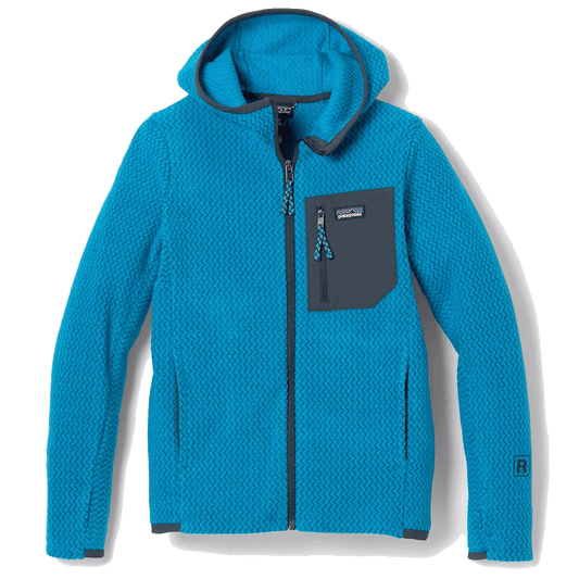 PATAGONIA 7990 KIDS R1 AIR FULL ZIP HOODY - UPLIFT BLUE
Front view