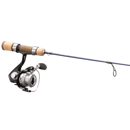 13 FISHING FORCE ICE COMBO showing reel up close