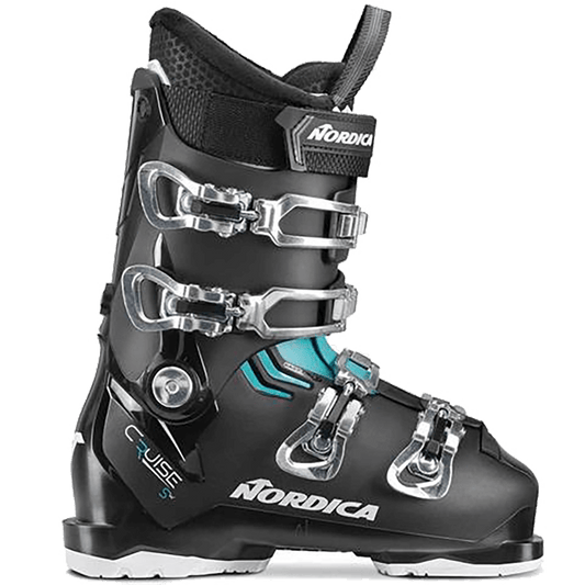 THE CRUISE S - WOMANS SKI BOOT - BLACK/LIGHT BLUE/WHITE     24/25