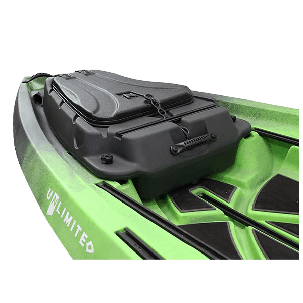 NUCANOE GEARPOD ACCESSORY installed on a canoe