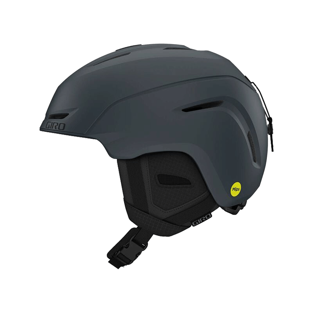 Indigo helmet with Giro logo on a black background