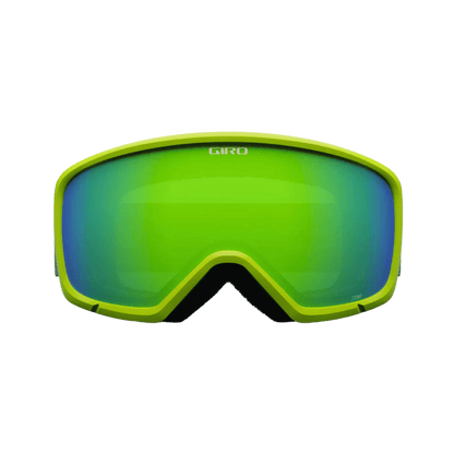 GIRO YOUTH STOMP GOGGLE -Ano Lime Linticular Loden Green - front