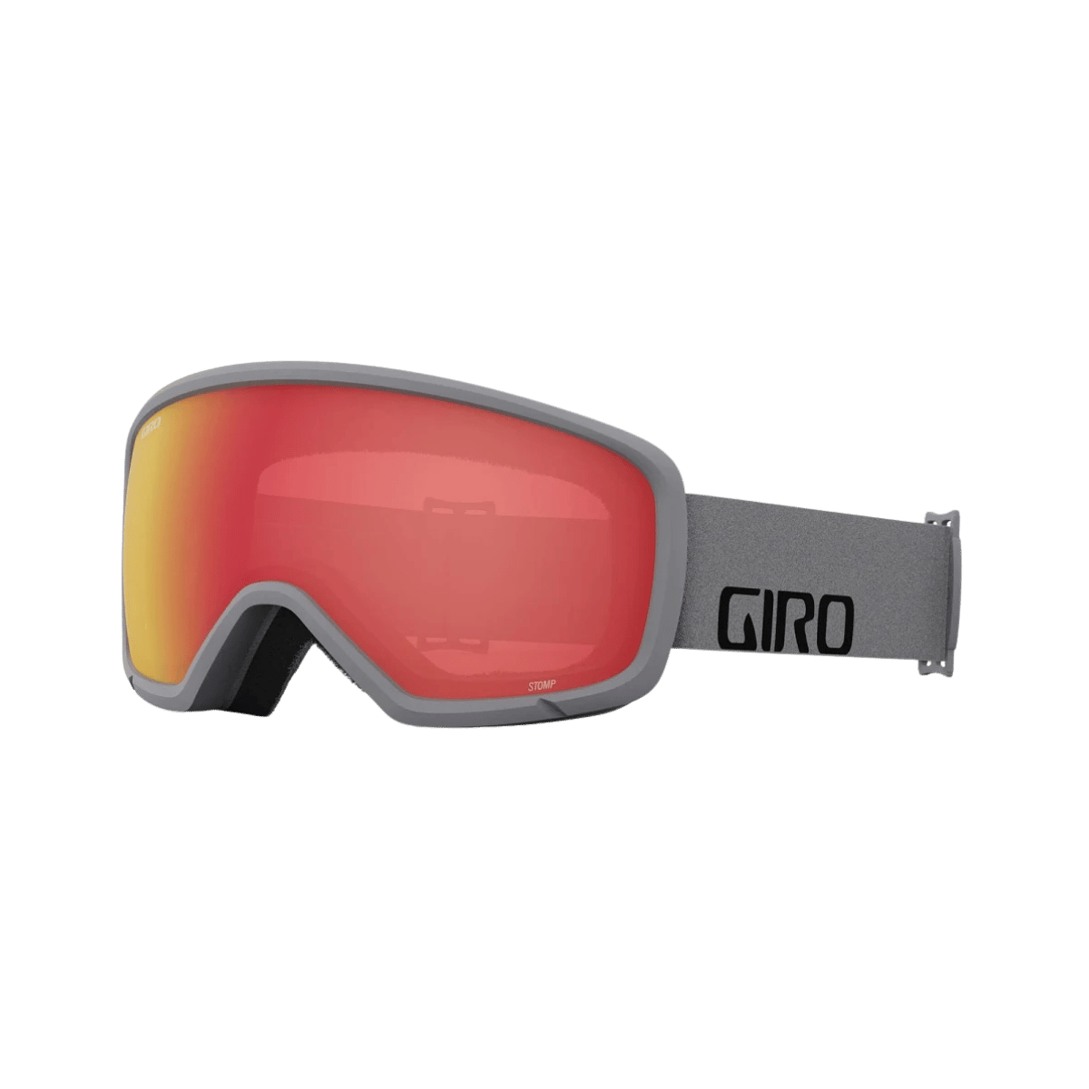 GIRO YOUTH STOMP GOGGLE -Grey Wordmark Amber Scarlet