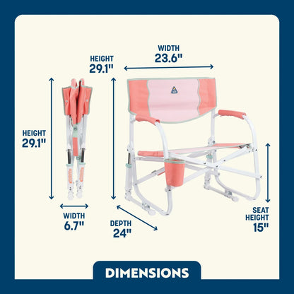 GCI OUTDOOR GRAB AND GO ROCKER dimensions