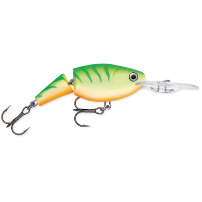 Rapala Jointed Shad Rap - Green Tiger UV