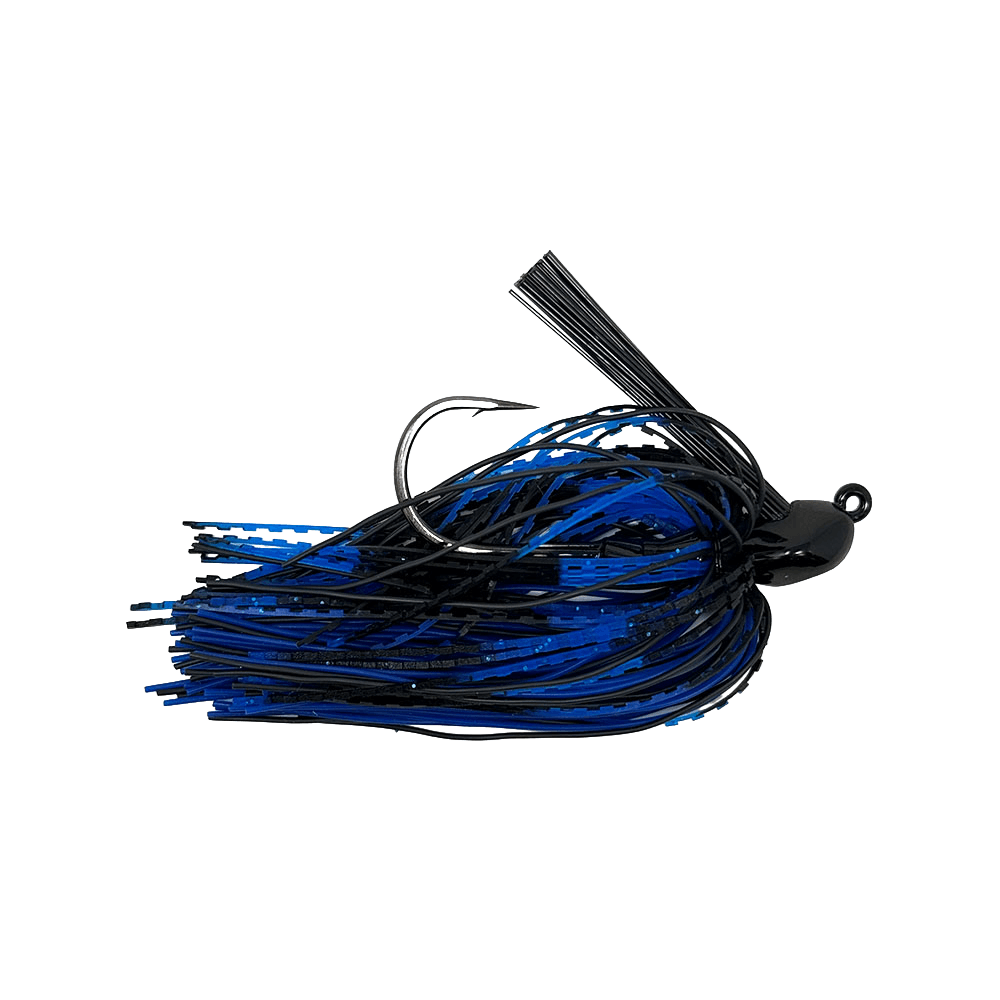 HAG'S BAITS HITMAN PRO SERIES CASTING JIG BLACK AND BLUE