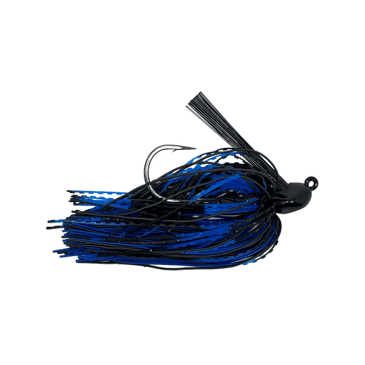 HAG'S BAITS HITMAN PRO SERIES CASTING JIG BLACK AND BLUE