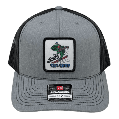 JOE'S TRUCKER SKIFISH LOGO CAP - HEATHER GREY/BLACK