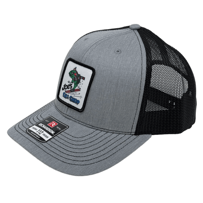 JOE'S TRUCKER SKIFISH LOGO CAP - HEATHER GREY/BLACK