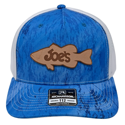 JOE'S TRUCKER LOGO CAP - REALTREE LIGHT BLUE/WHITE