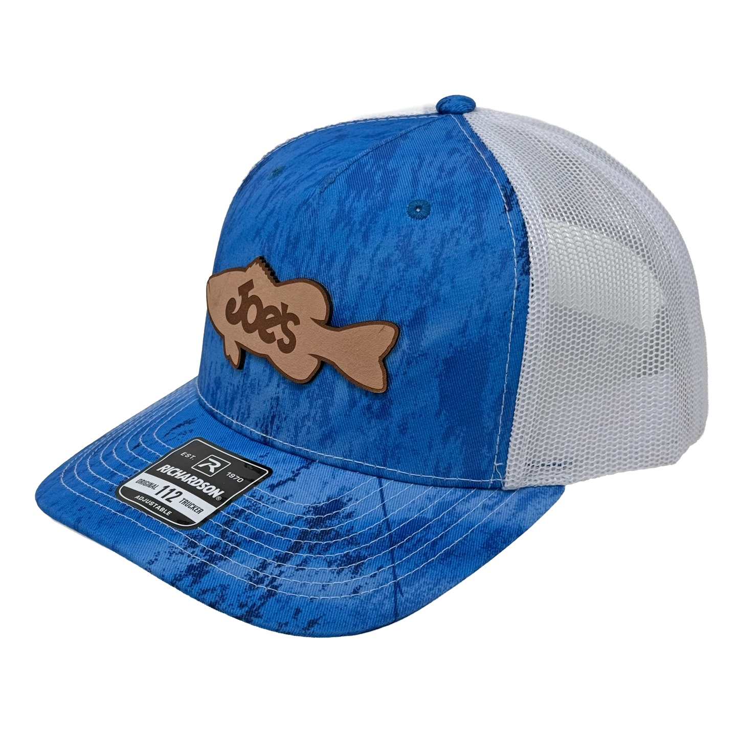 JOE'S TRUCKER LOGO CAP - REALTREE LIGHT BLUE/WHITE
