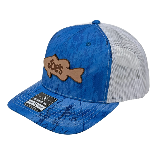 JOE'S TRUCKER LOGO CAP - REALTREE LIGHT BLUE/WHITE