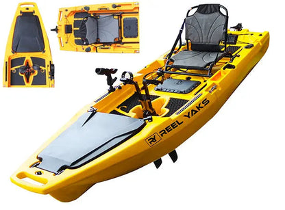 ReelYaks Rocket 9.8ft Fin Drive Modular Fishing Kayak