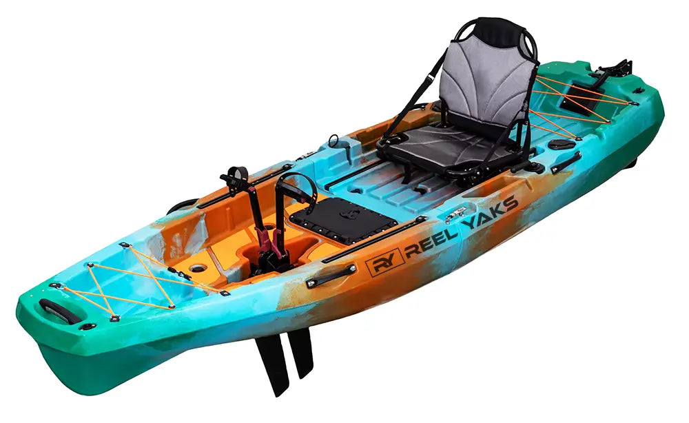 ReelYaks Radar 10ft Fin Drive Modular Fishing Kayak