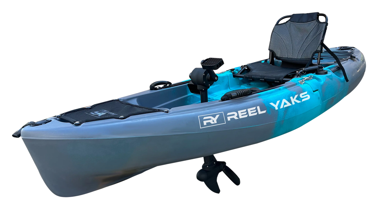 ReelYaks Raptor 9.5ft Propeller Drive Modular Fishing Kayak