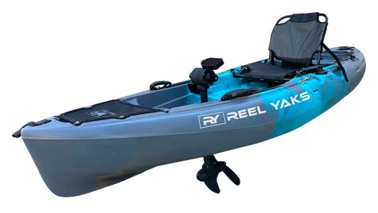 ReelYaks Raptor 9.5ft Propeller Drive Modular Fishing Kayak