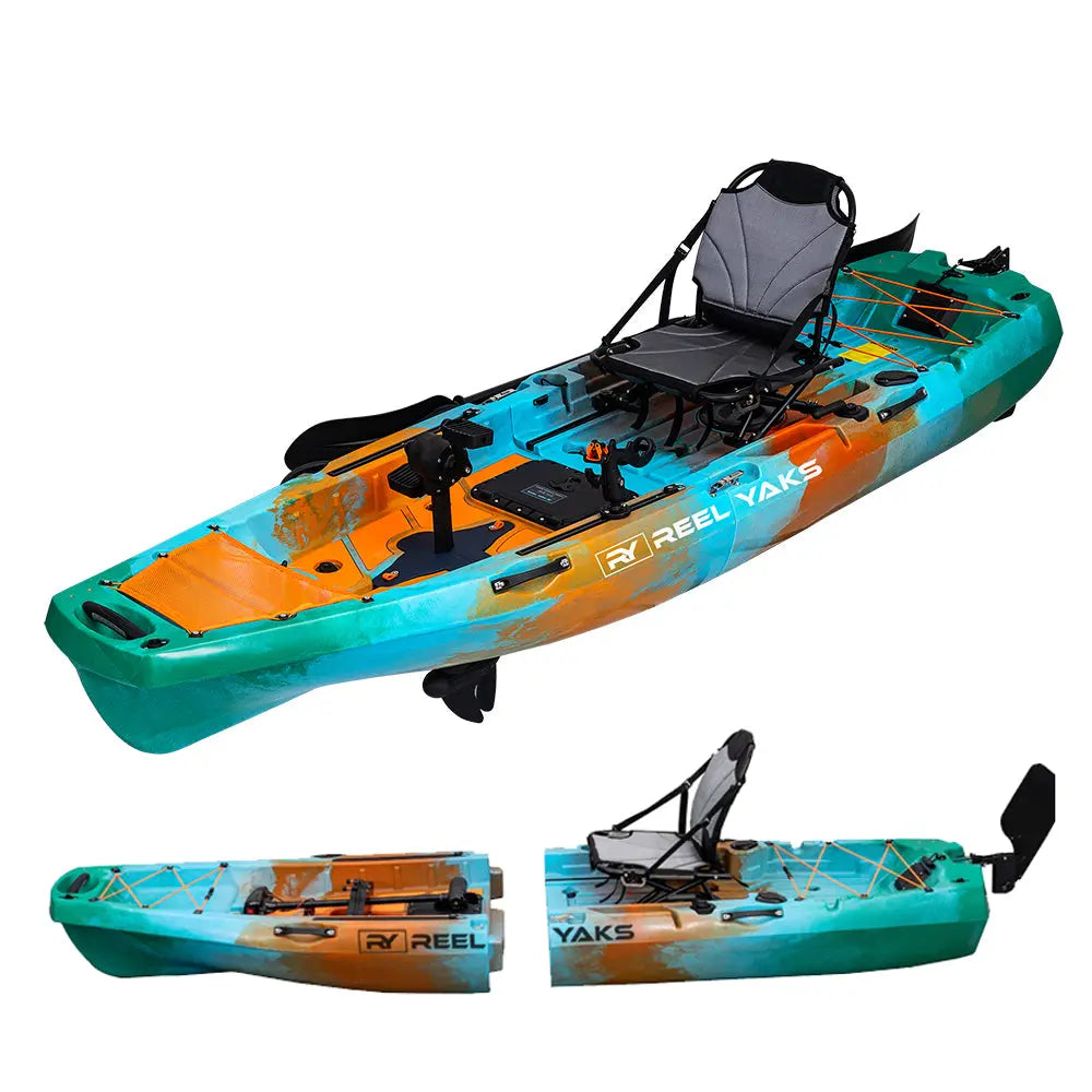 ReelYaks Radar 10ft Propeller Drive Modular Fishing Kayak