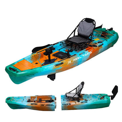 ReelYaks Radar 10ft Propeller Drive Modular Fishing Kayak