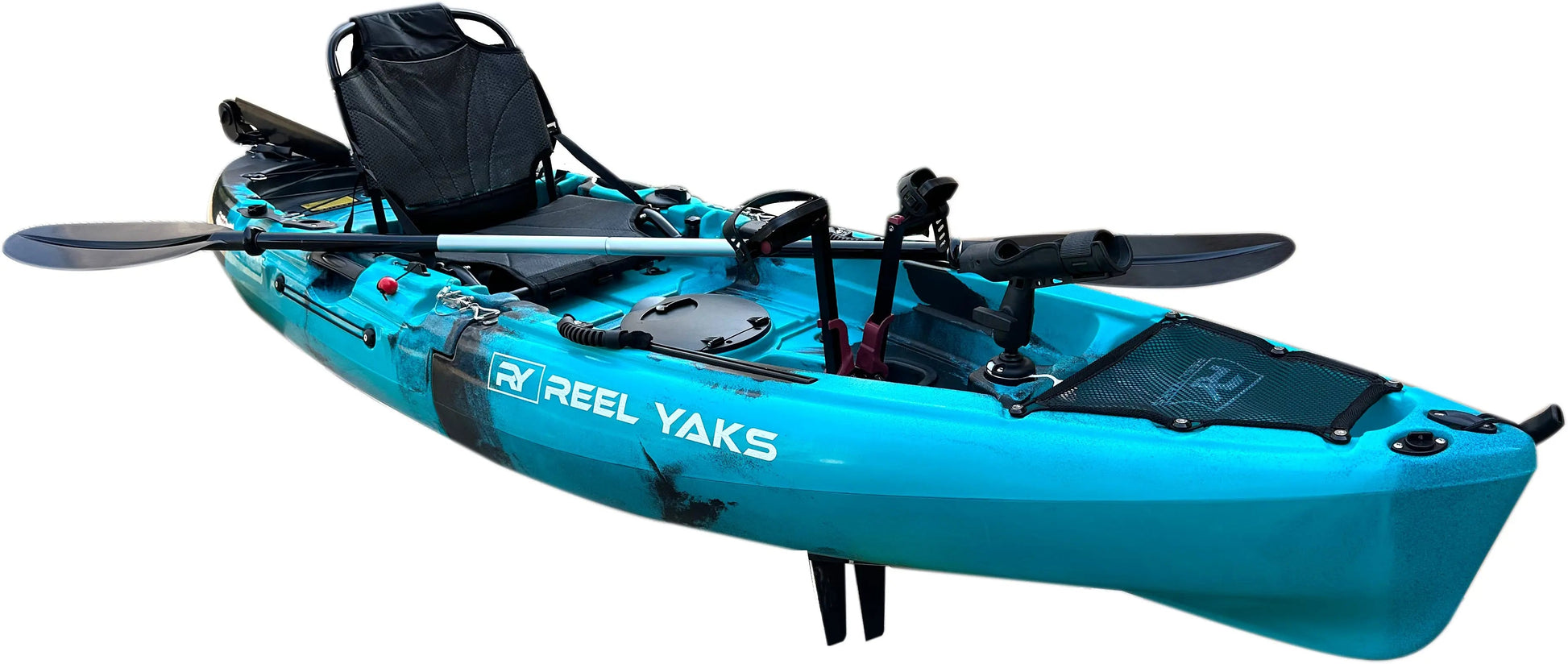 ReelYaks Raptor 9.5ft Fin Drive Modular Fishing Kayak