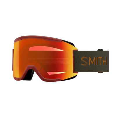 SMITH SQUAD GOGGLES - IRONWOOD/CP ED RED MIRROR