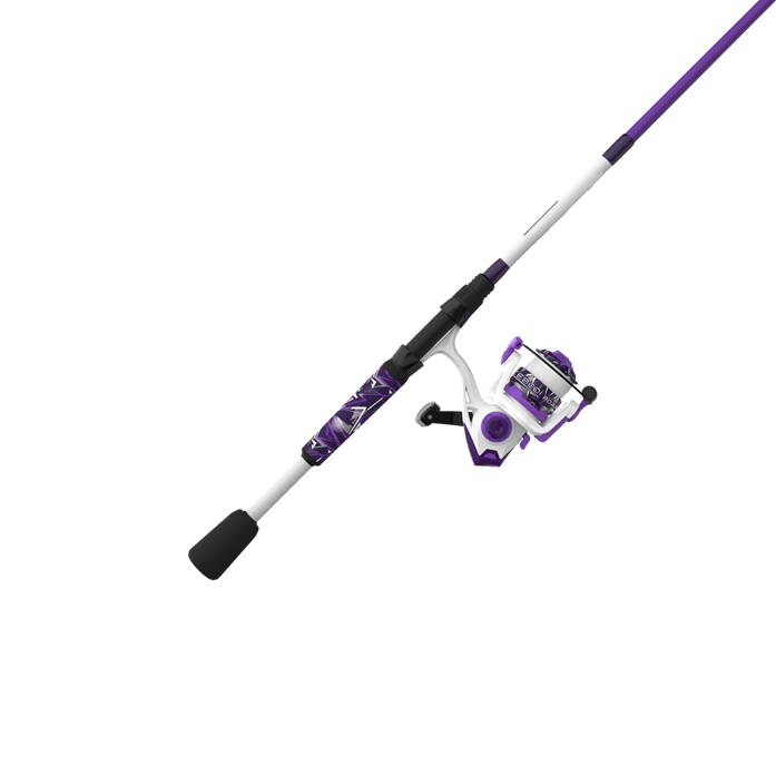 ZEBCO ROAM 20 PRISIM PURPLE 6'0" ML SPINNING COMBO