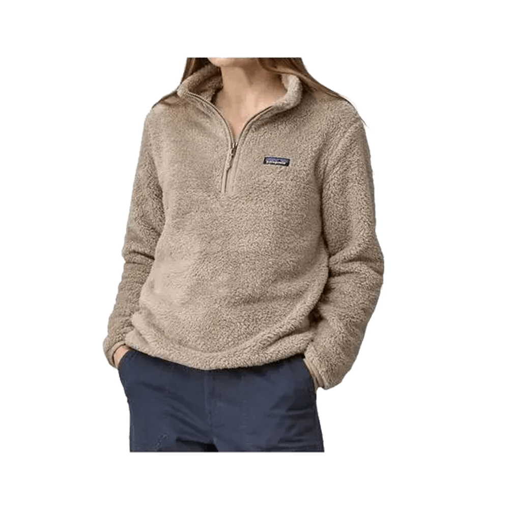 PATAGONIA 7990 WOMENS LOS GATOS 1/4 ZIP - SEABIRD GREY
Front View