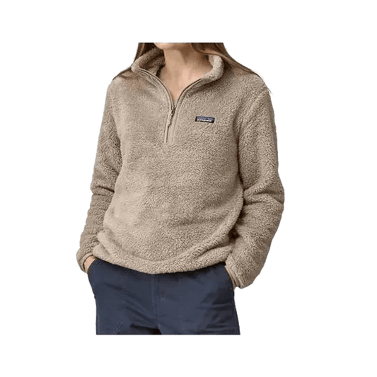 PATAGONIA 7990 WOMENS LOS GATOS 1/4 ZIP - SEABIRD GREY
Front View