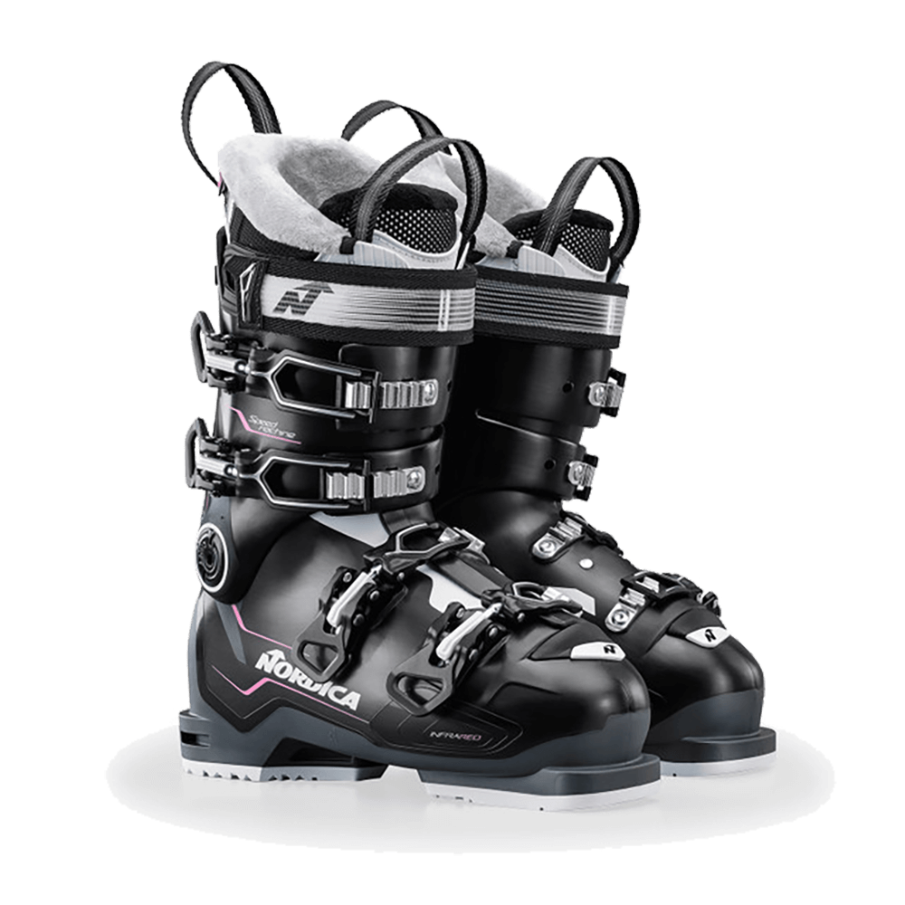 WOMEN'S SPEEDMACHINE 75 DH SKI BOOT - BLACK/ANTH/PURPLE   2023
