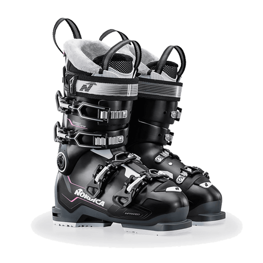 WOMEN'S SPEEDMACHINE 75 DH SKI BOOT - BLACK/ANTH/PURPLE   2023