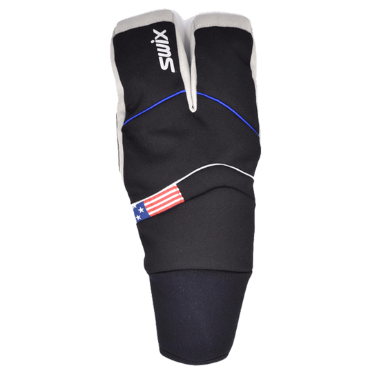 MEN'S BLACK SHIELD SPLIT MITT